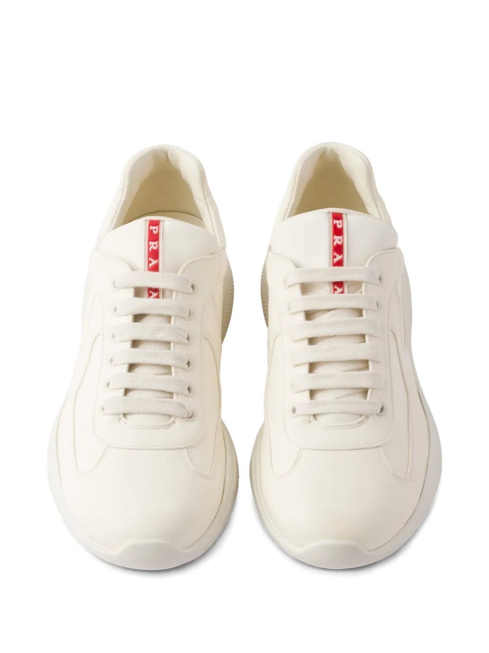 Prada Americas Cup Lace-Up Sneakers