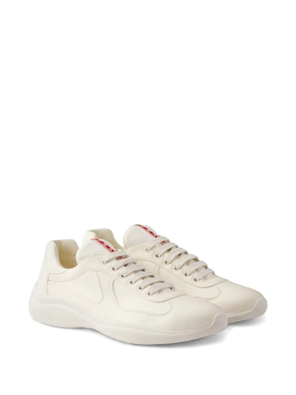 Prada Americas Cup Lace-Up Sneakers