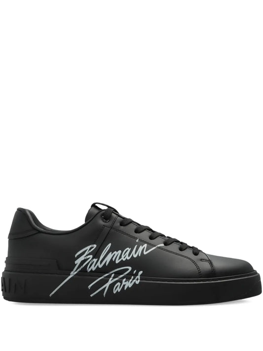 Balmain Leather Sneakers