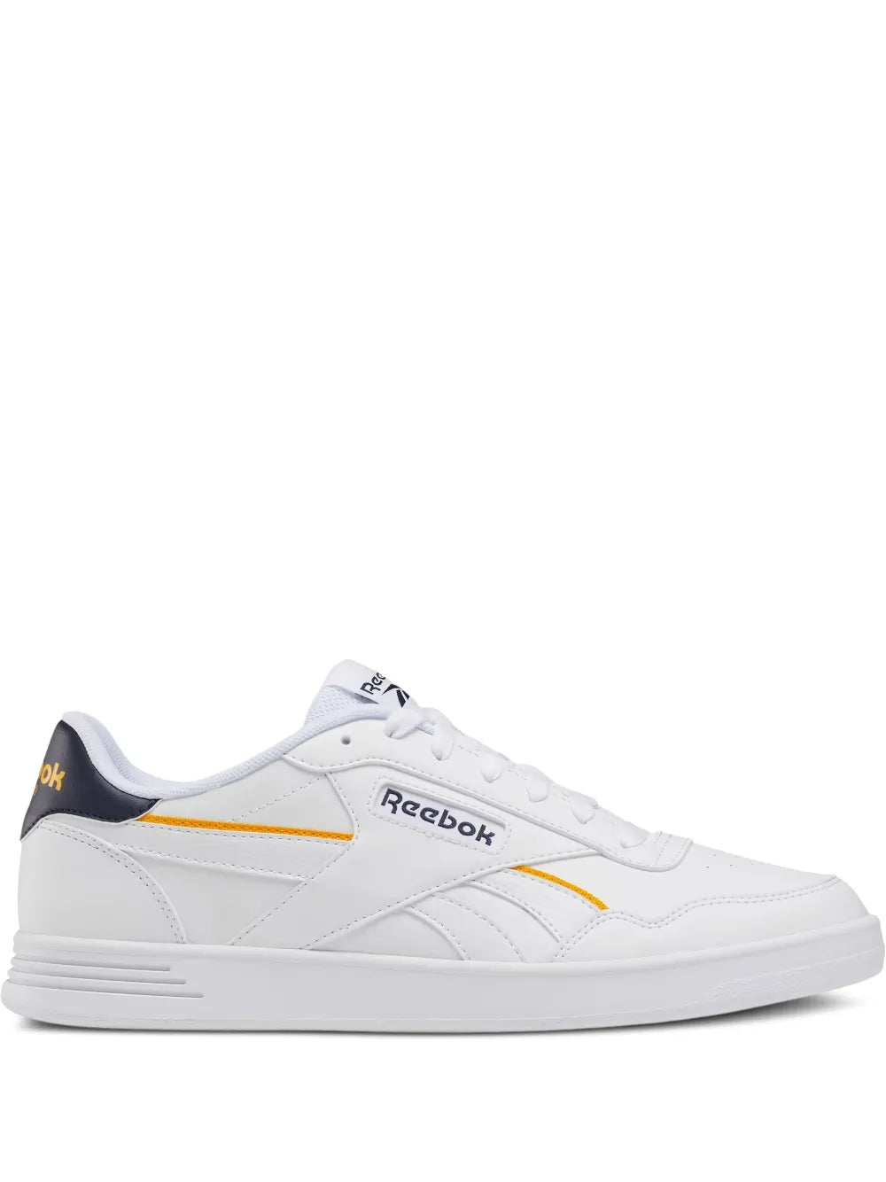 Reebok Court Advance Vegan White/Vector Navy/Gold Sneakers