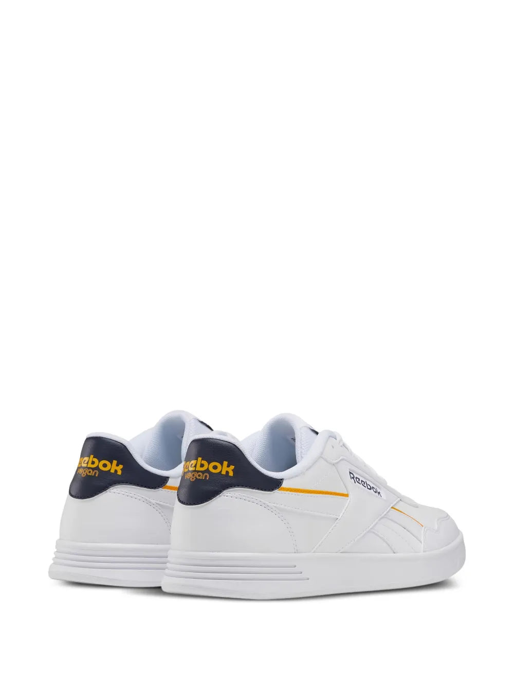 Reebok Court Advance Vegan White/Vector Navy/Gold Sneakers