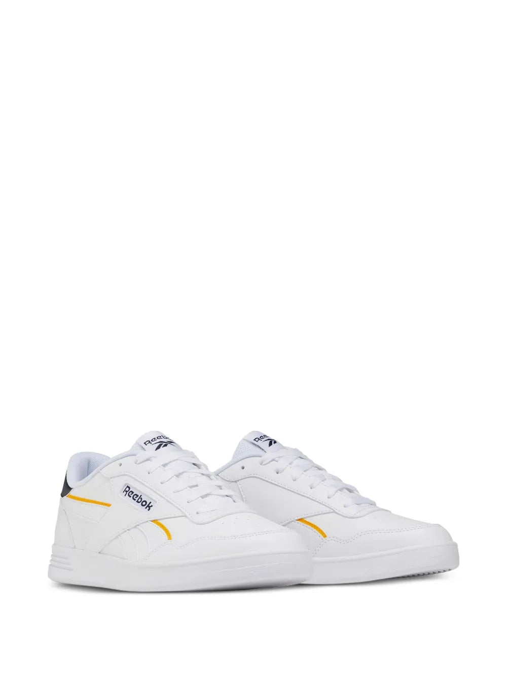 Reebok Court Advance Vegan White/Vector Navy/Gold Sneakers