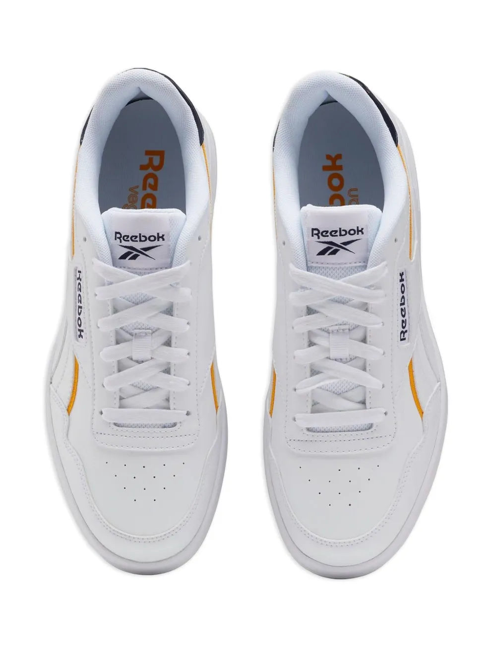 Reebok Court Advance Vegan White/Vector Navy/Gold Sneakers