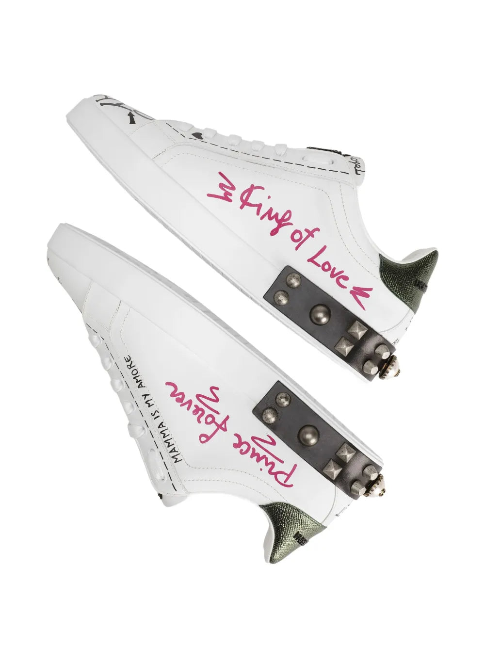 Dolce & Gabbana Portofino Graffiti Sneakers