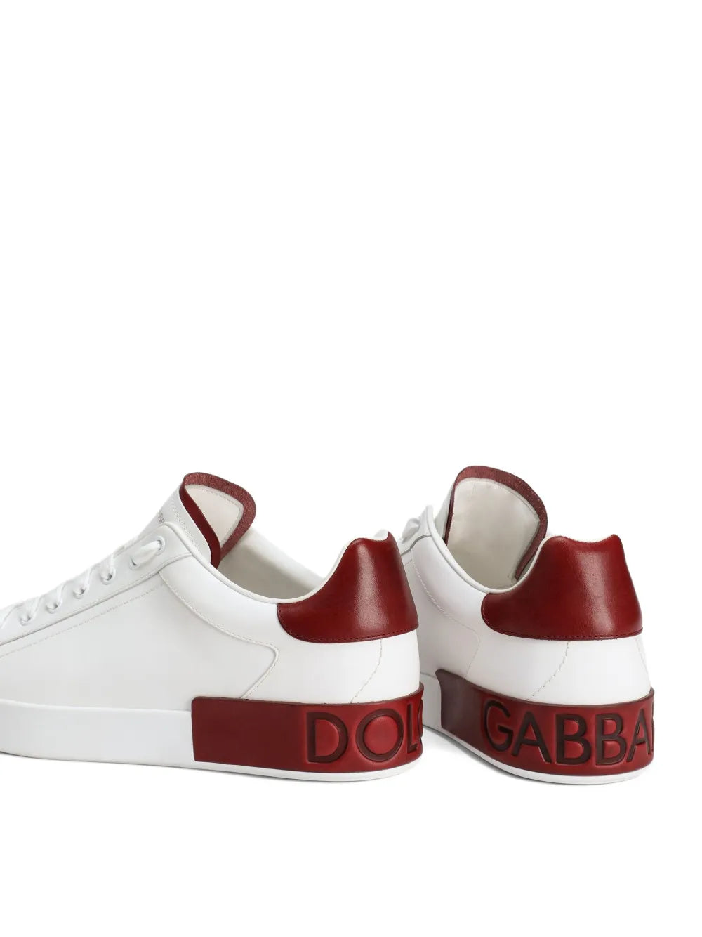 Dolce & Gabbana Portofino Logo-Debossed Sneakers