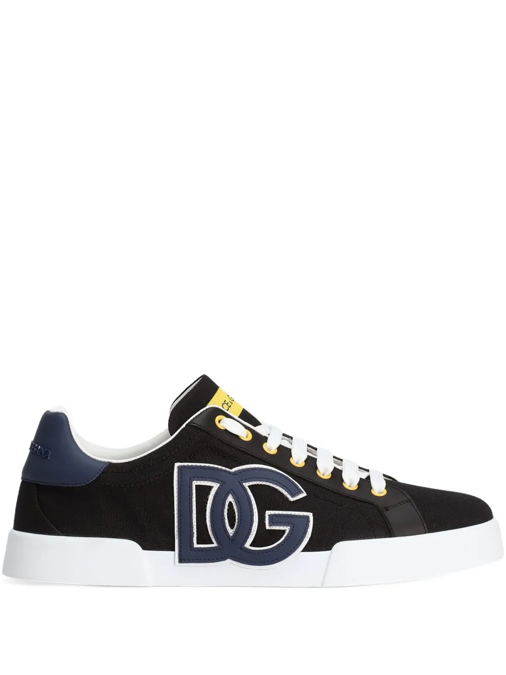 Dolce & Gabbana Portofino Logo-Embellished Low-Top Sneakers