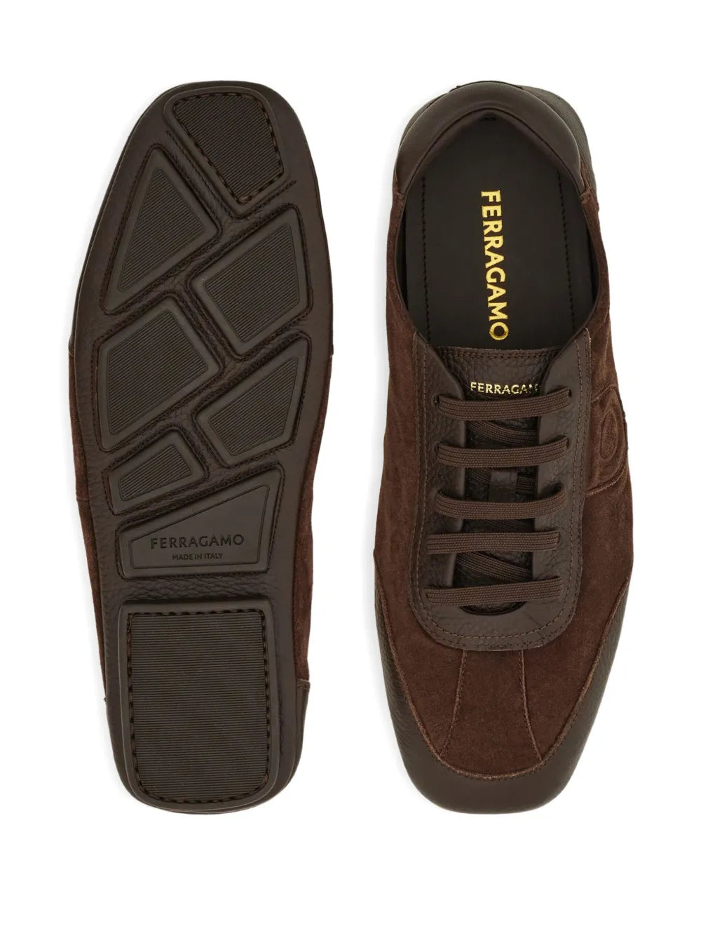 Ferragamo Suede Sneakers