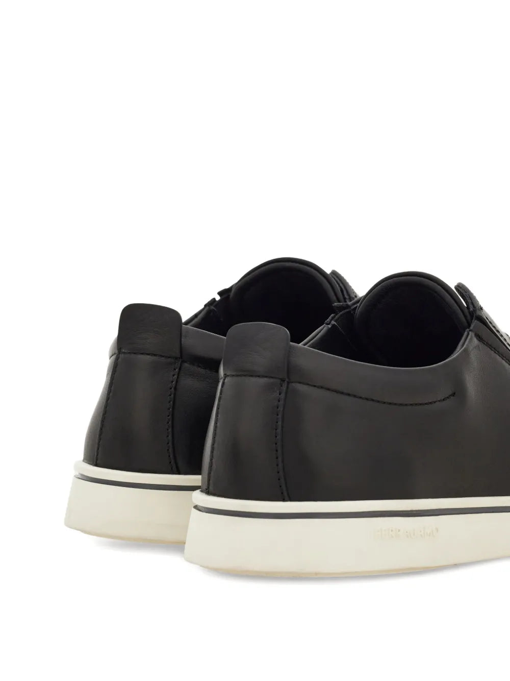 Ferragamo Slip-On Leather Sneakers