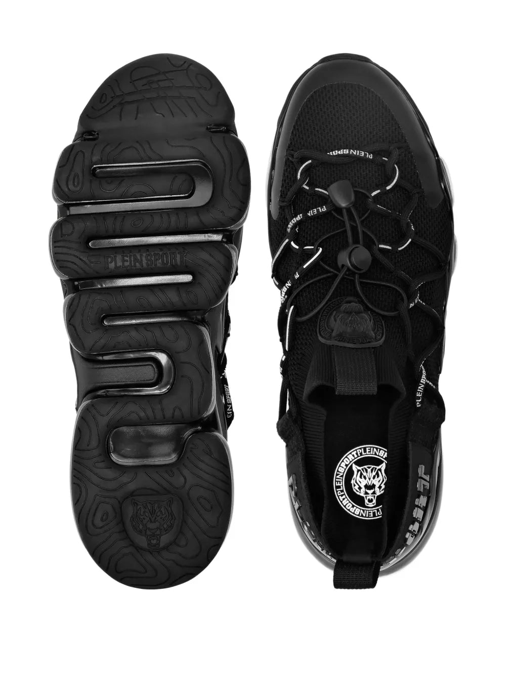 Plein Sport Logo-Embellished Sneakers