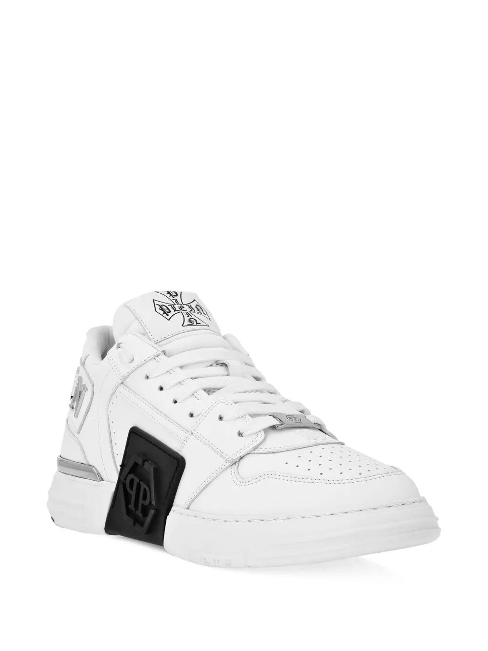 Philipp Plein Phantom Kicks Logo-Embellished Panelled Sneakers