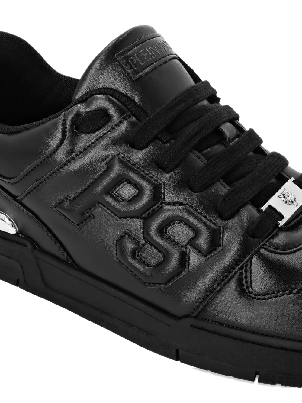 Plein Sport Andrika Logo Leather Sneakers