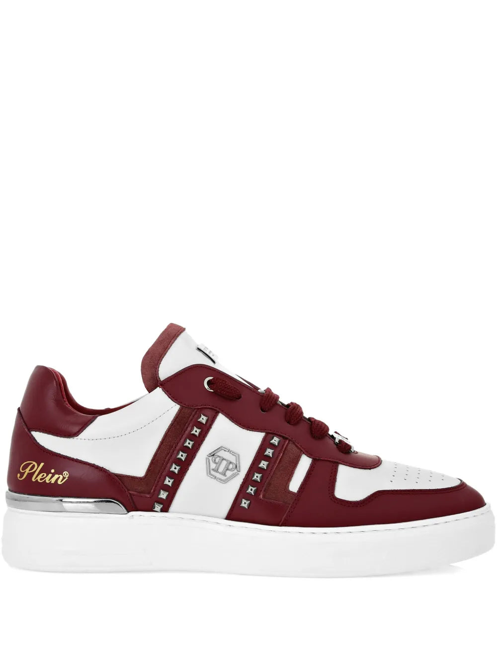 Philipp Plein Stud-Embellished Low-Top Sneakers