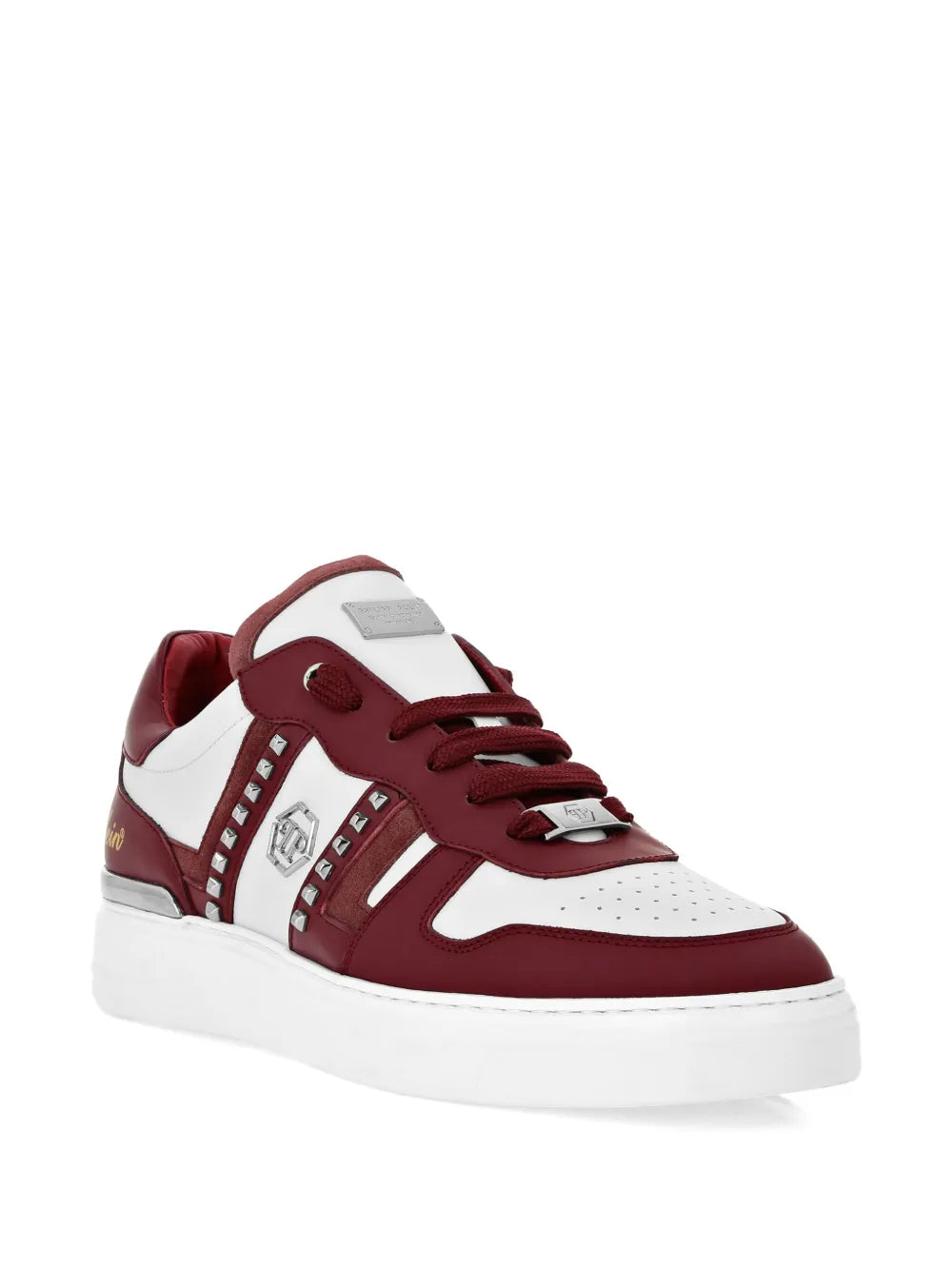 Philipp Plein Stud-Embellished Low-Top Sneakers