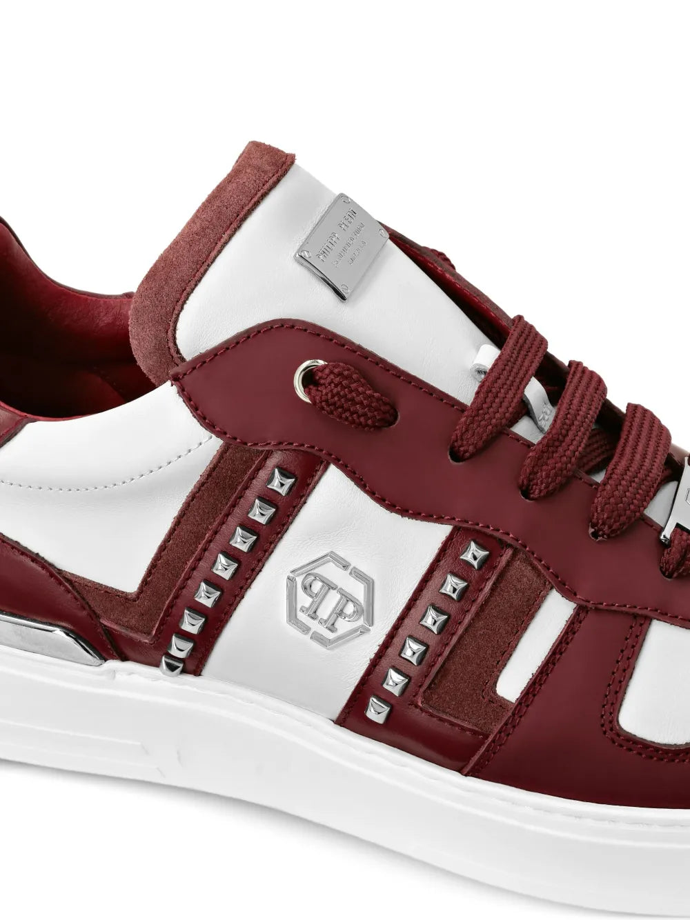 Philipp Plein Stud-Embellished Low-Top Sneakers