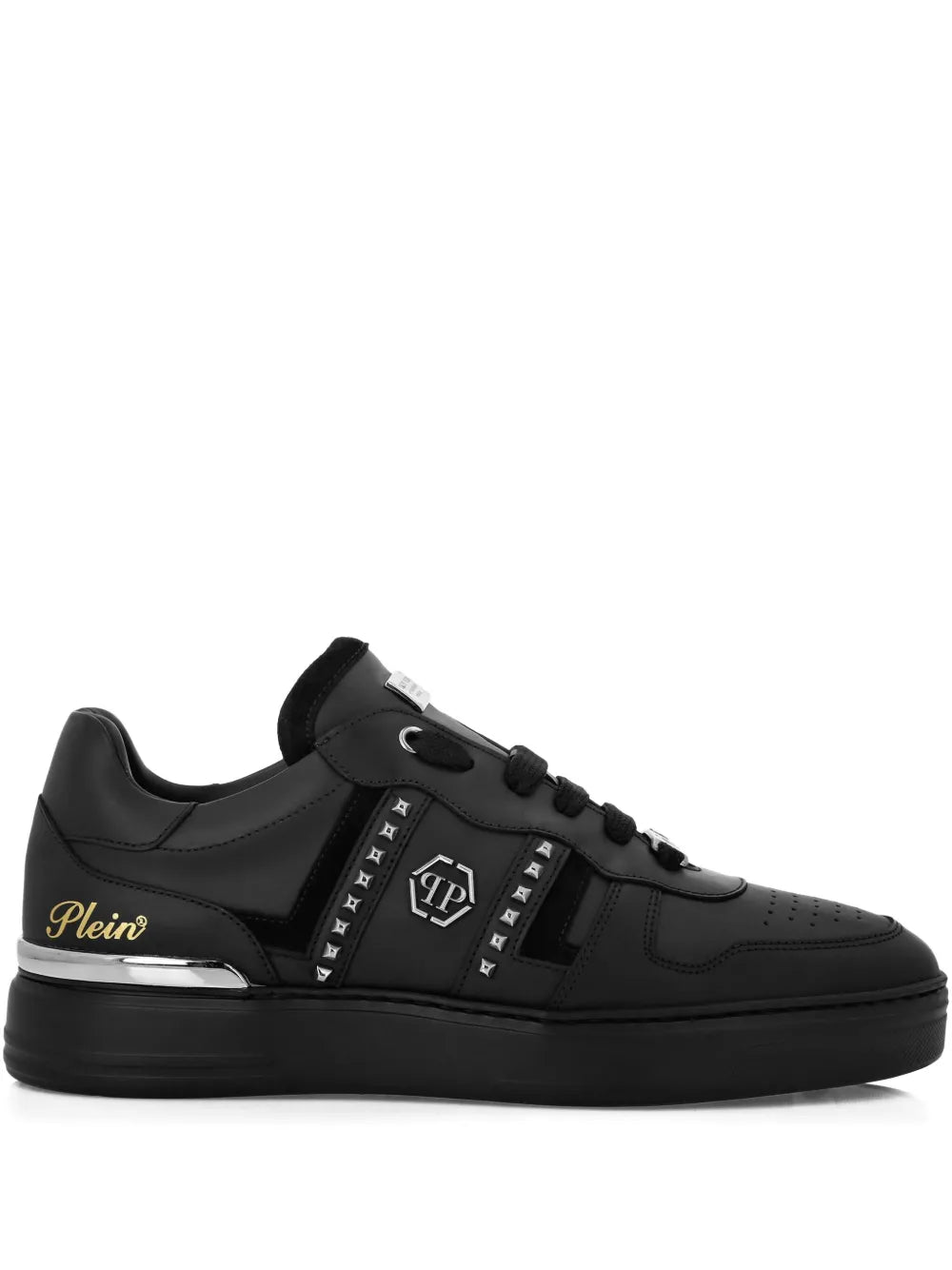 Philipp Plein Stud-Embellished Low-Top Sneakers
