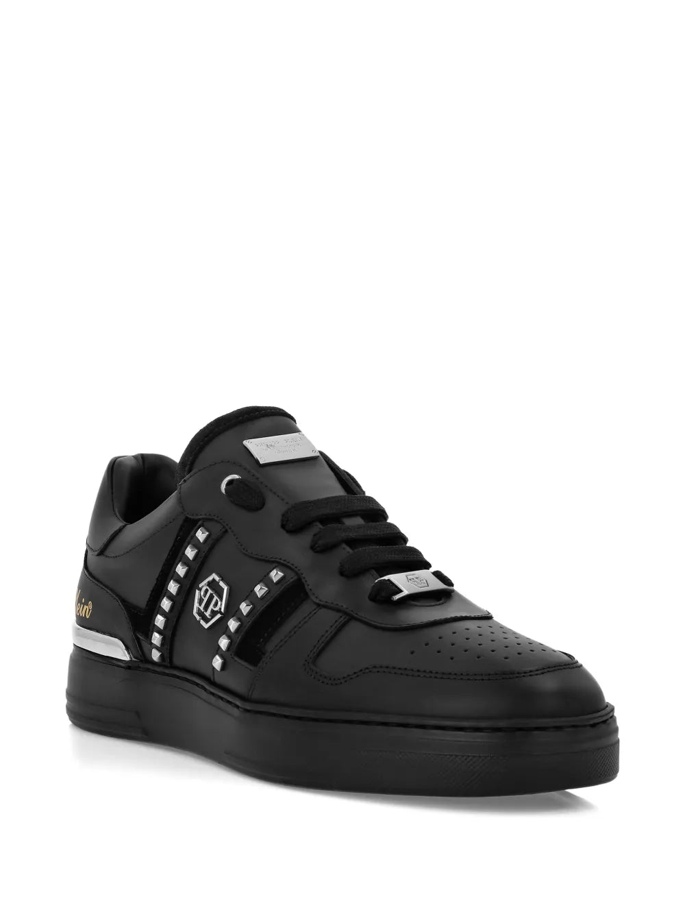 Philipp Plein Stud-Embellished Low-Top Sneakers
