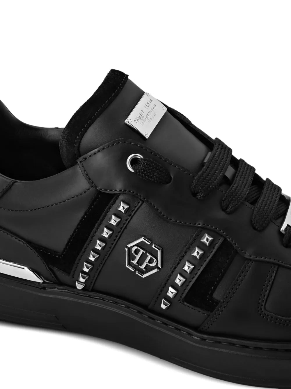 Philipp Plein Stud-Embellished Low-Top Sneakers
