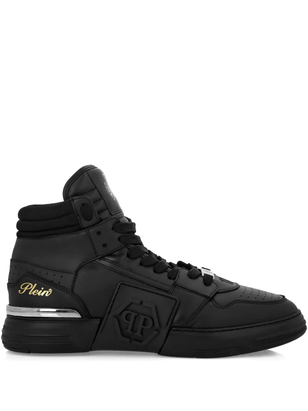 Philipp Plein Hexagon Hi-Top Sneakers