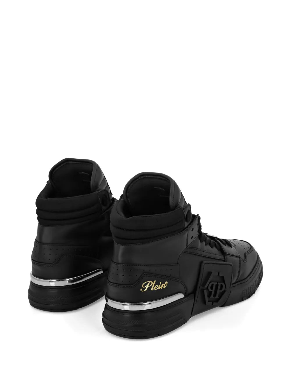 Philipp Plein Hexagon Hi-Top Sneakers