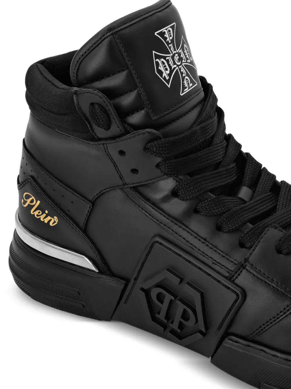Philipp Plein Hexagon Hi-Top Sneakers