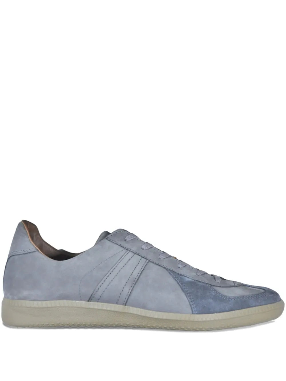 Reproduction Of Found German Military Suede Panelled Lace-Up Sneakers