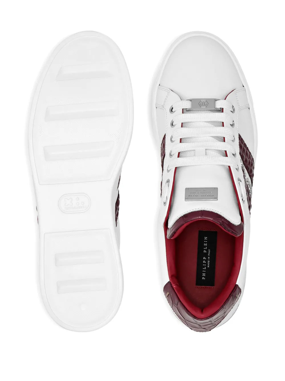Philipp Plein Leather Sneakers