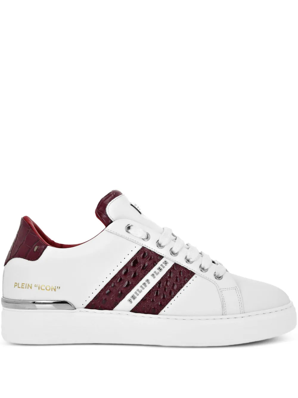 Philipp Plein Leather Sneakers