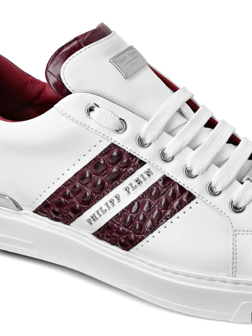 Philipp Plein Leather Sneakers