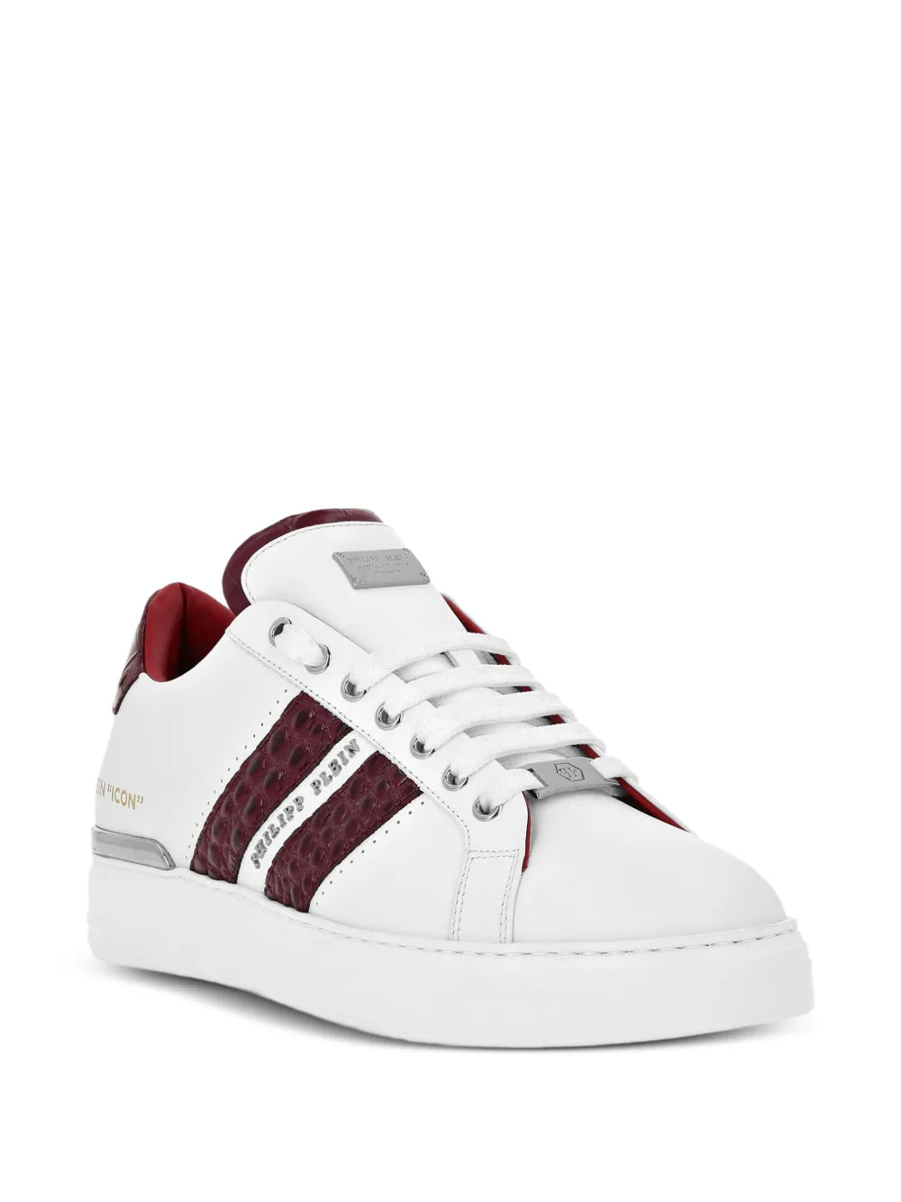 Philipp Plein Leather Sneakers
