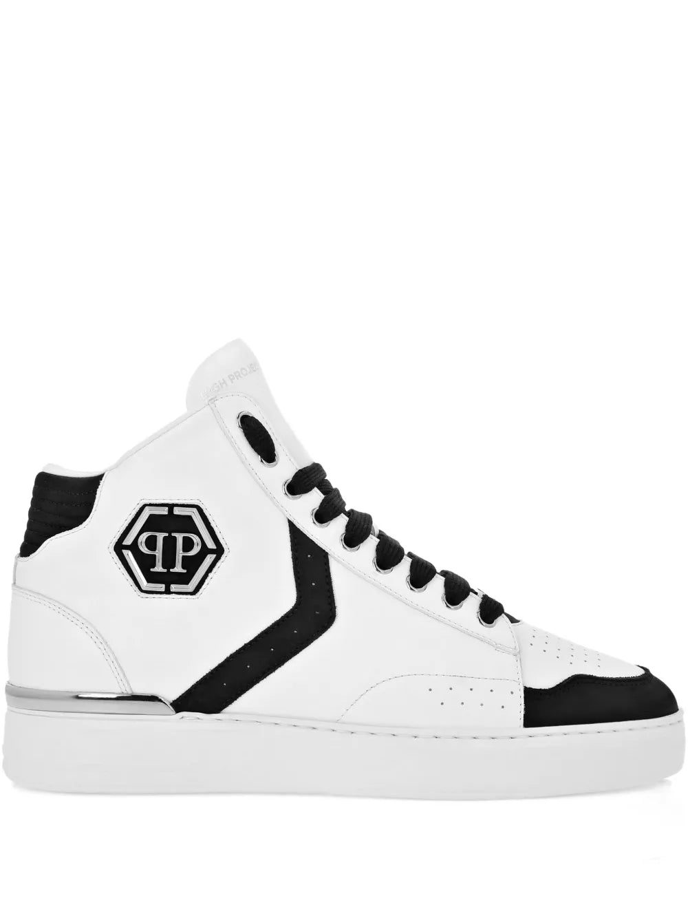 Philipp Plein Hexagon Hi-Top Sneakers