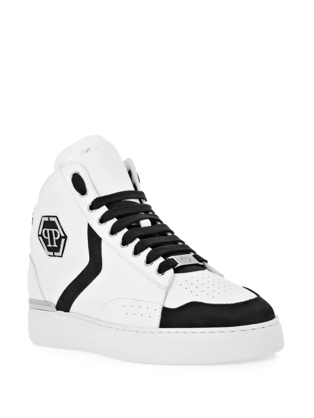 Philipp Plein Hexagon Hi-Top Sneakers