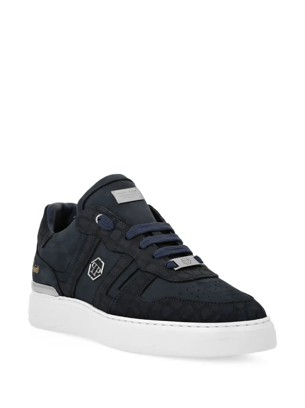 Philipp Plein Lace-Up Low-Top Sneakers