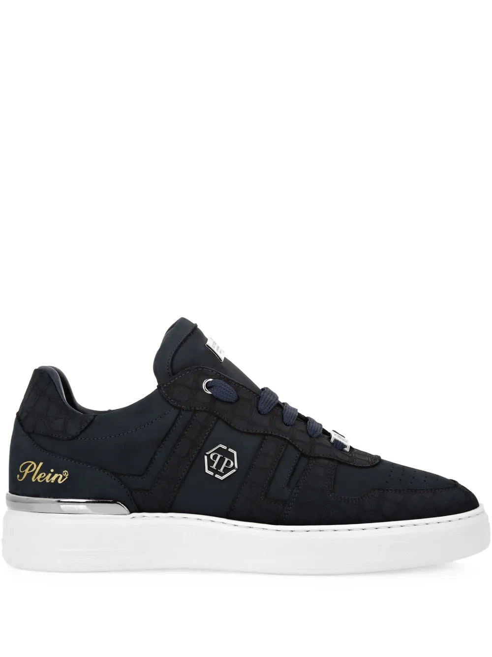 Philipp Plein Lace-Up Low-Top Sneakers