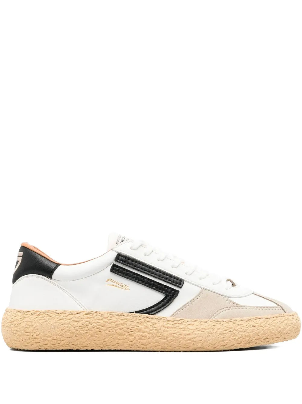 Puraai Cloud Dancer Leather Sneakers