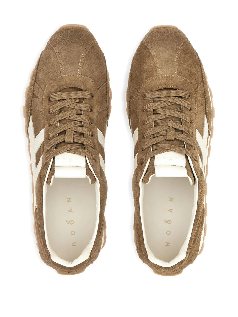 Hogan H-Detail Suede Sneakers