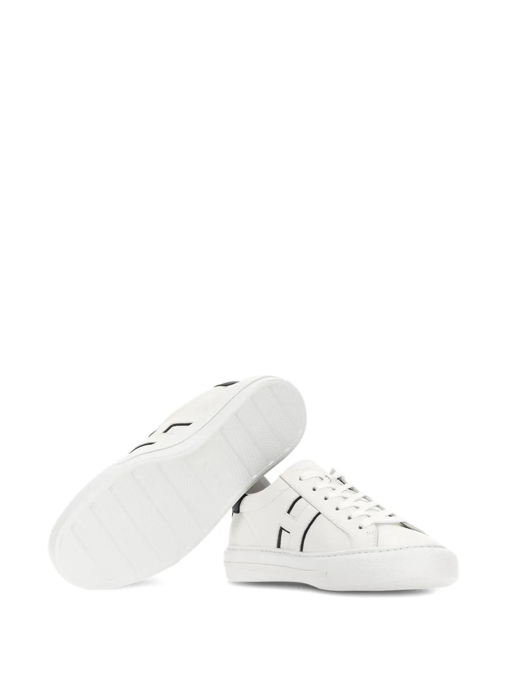 Hogan H691 Logo-Embellished Leather Sneakers