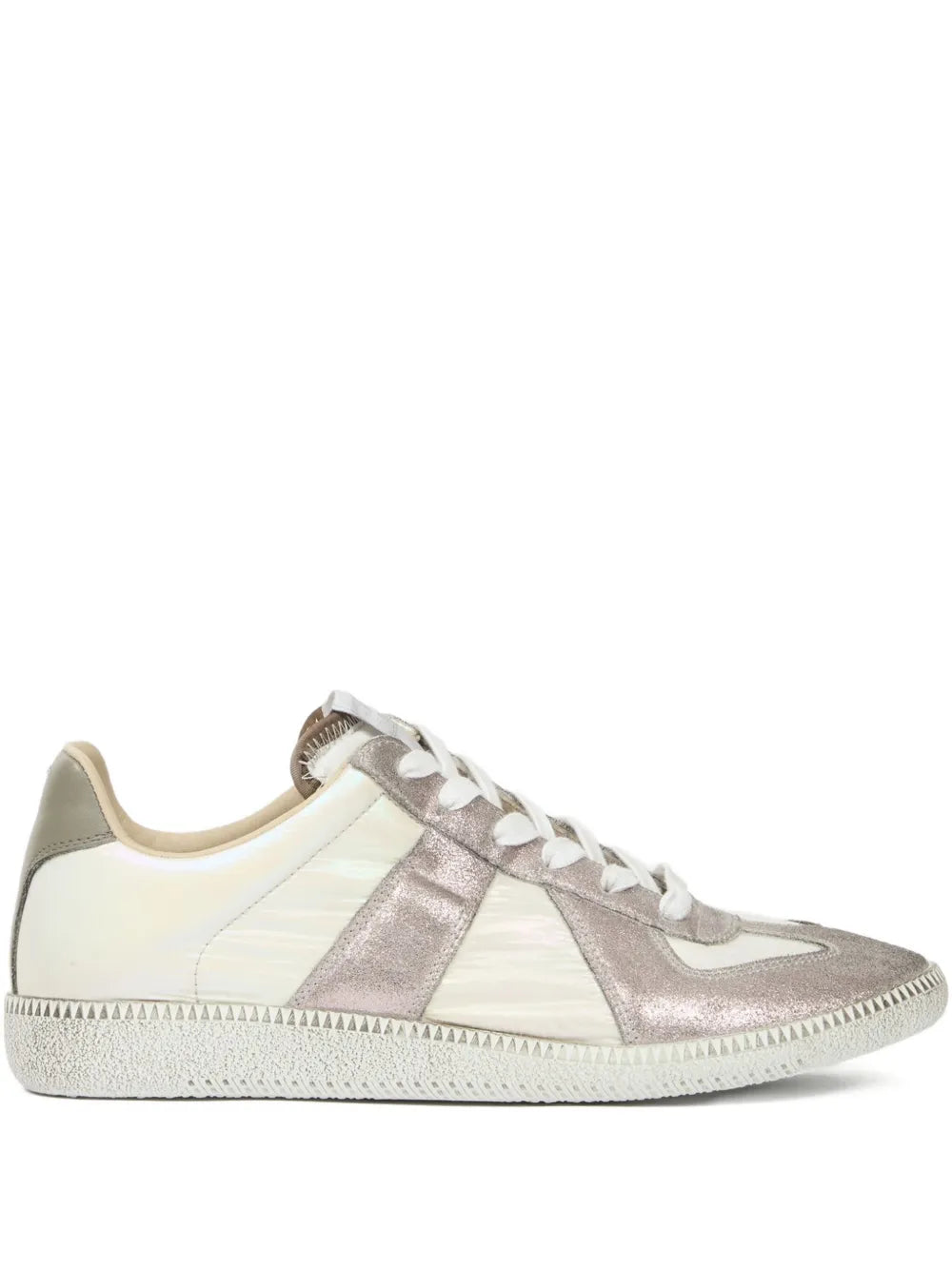 Maison Margiela Metallic Leather Sneakers