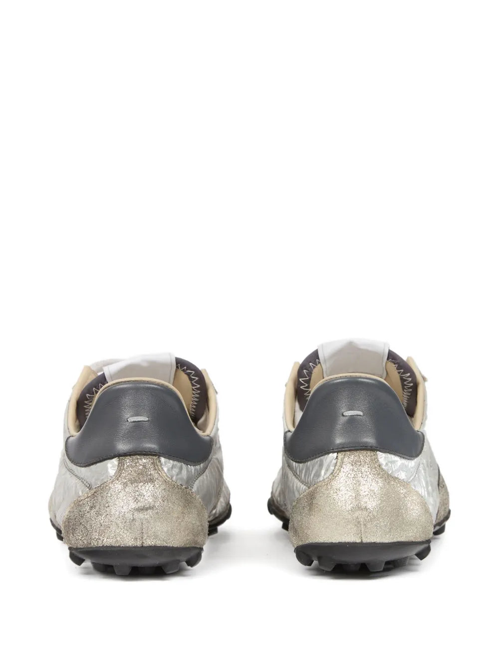 Maison Margiela Metallic Low-Top Sneakers