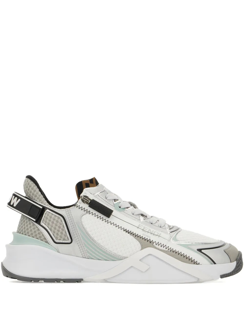Fendi Flow Leather Sneakers