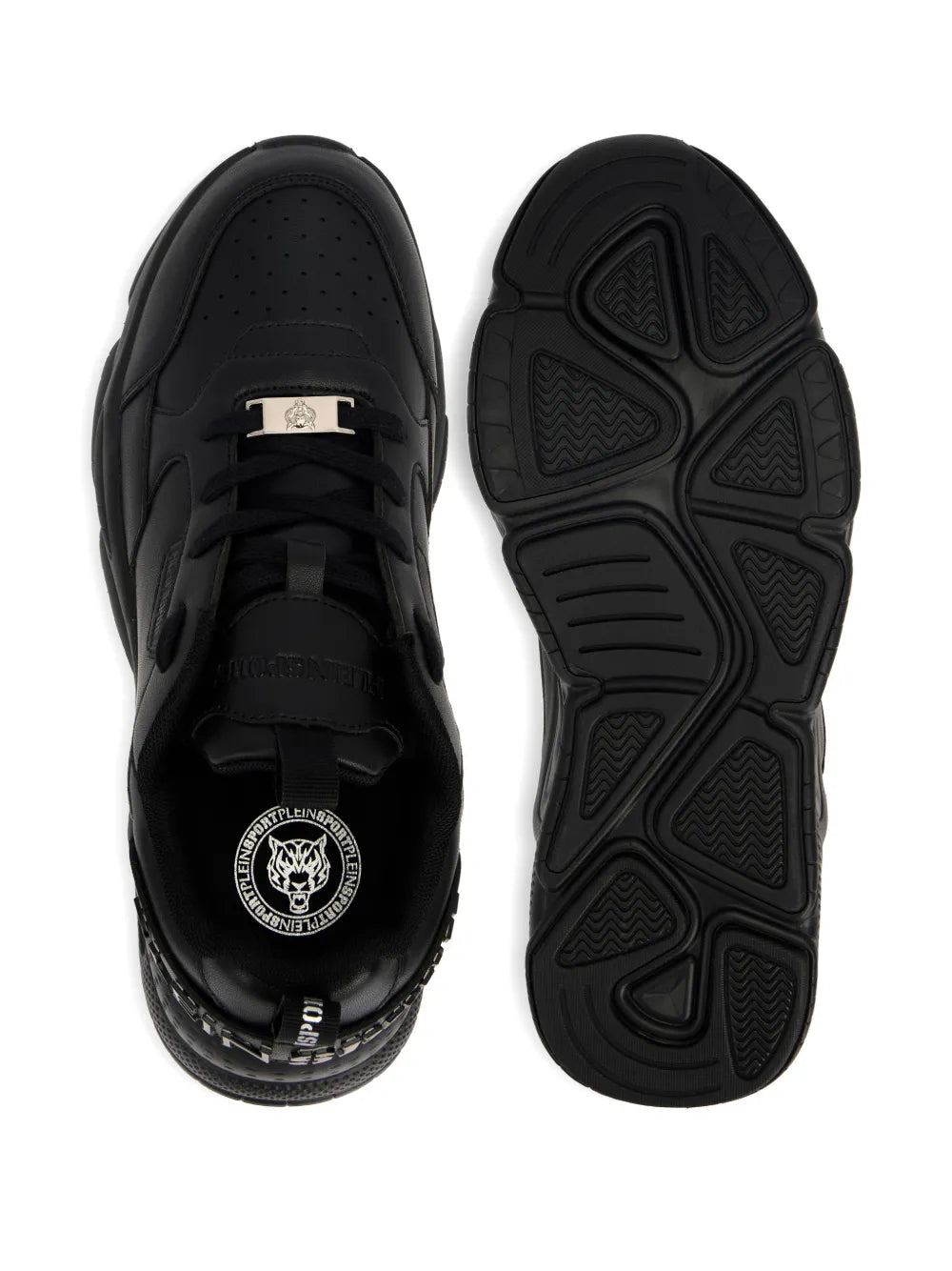 Plein Sport Ghost X Perforated-Detail Sneakers