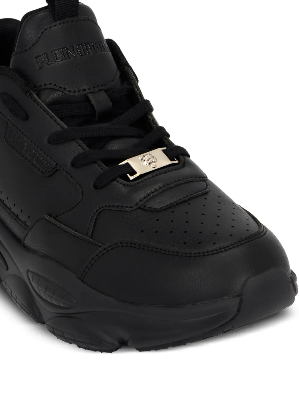 Plein Sport Ghost X Perforated-Detail Sneakers