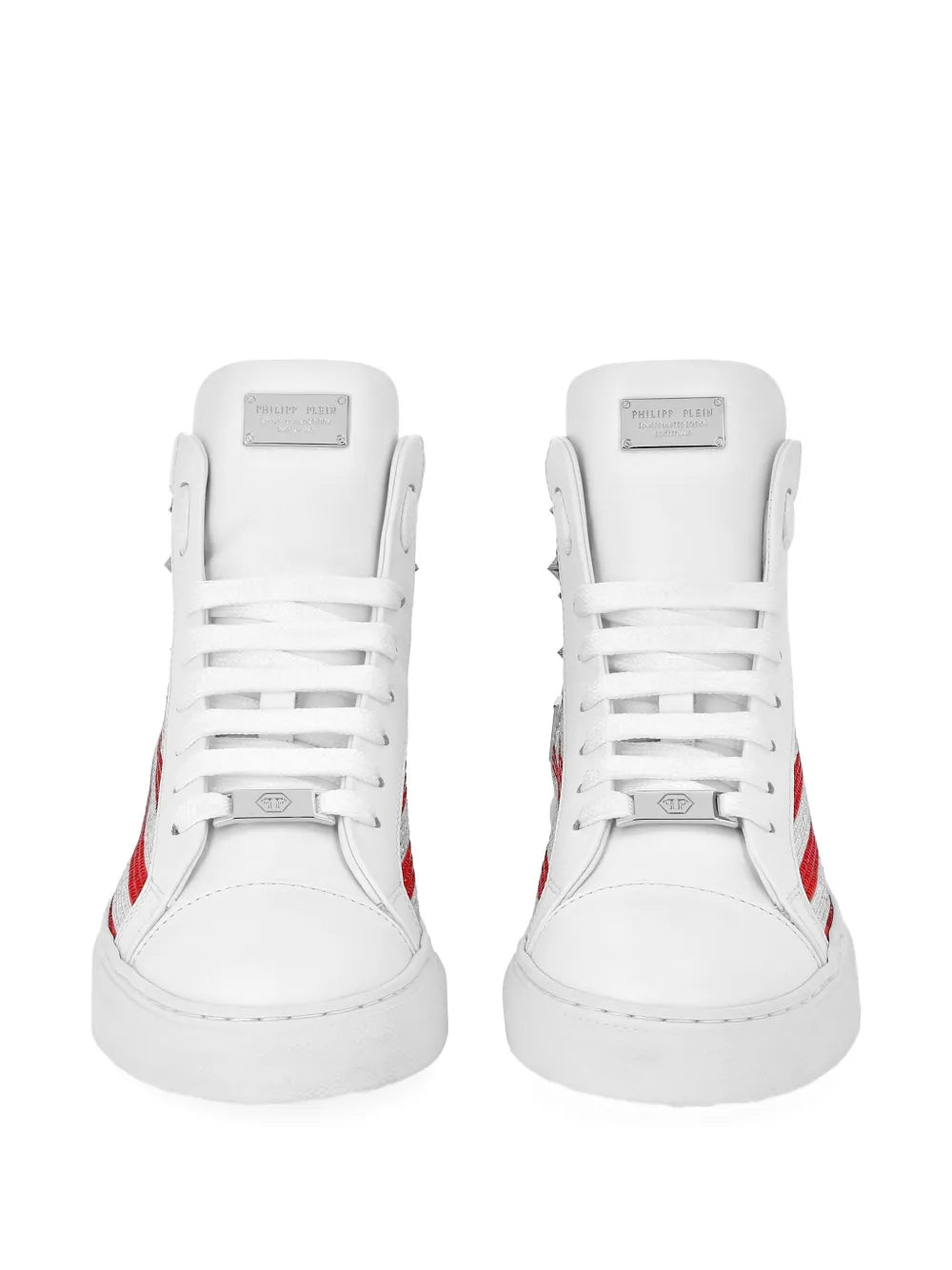 Philipp Plein Rhinestone-Embellished High-Top Sneakers