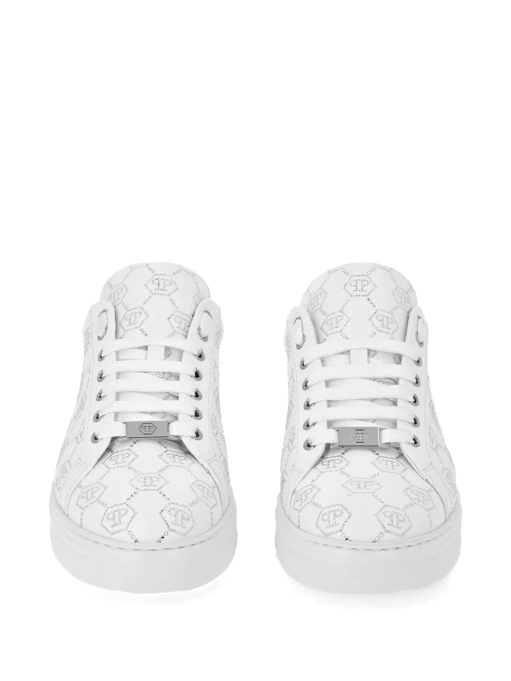 Philipp Plein Carson Monogram Strass Sneakers