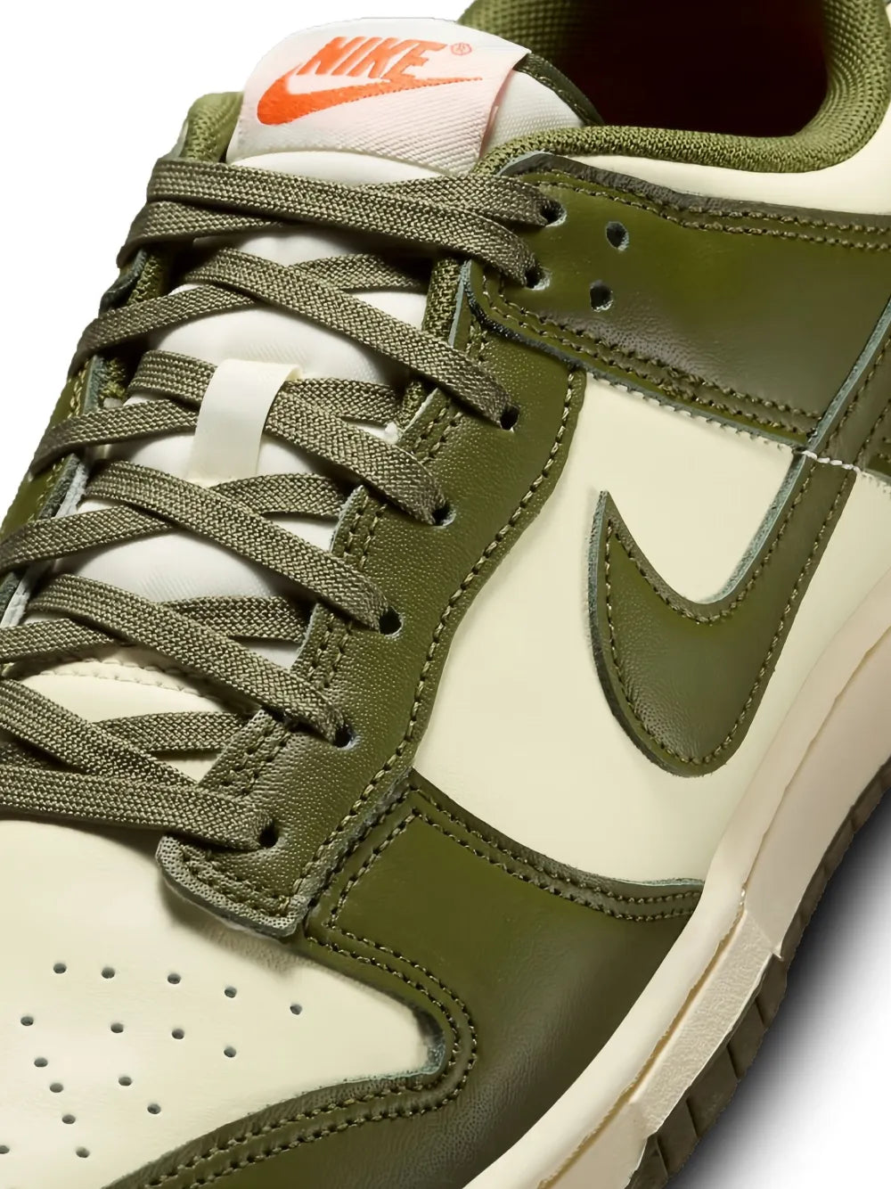 Nike Leather Panelled Low Trainers