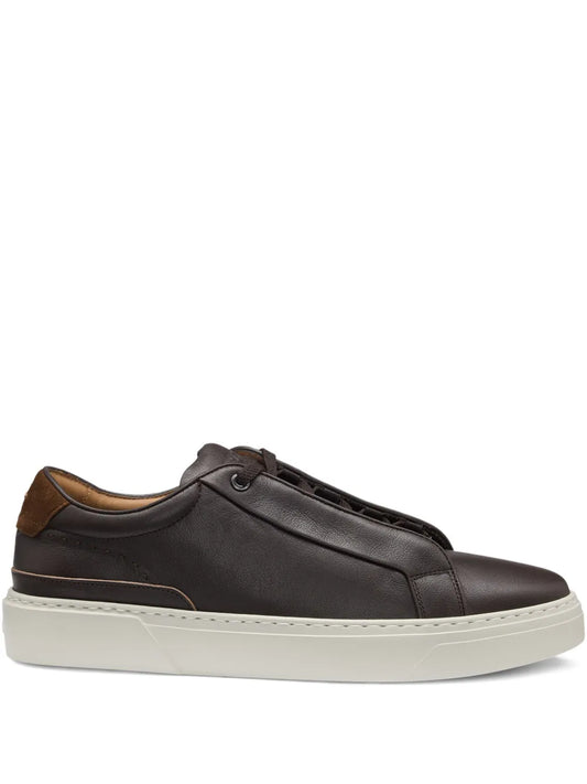 Boss Gary Leather Lace-Up Sneakers