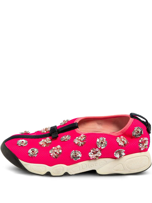 Christian Dior Pre-Owned Mesh Fusion Low-Top