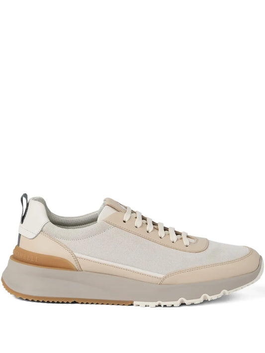 Brunello Cucinelli Panelled Sneakers