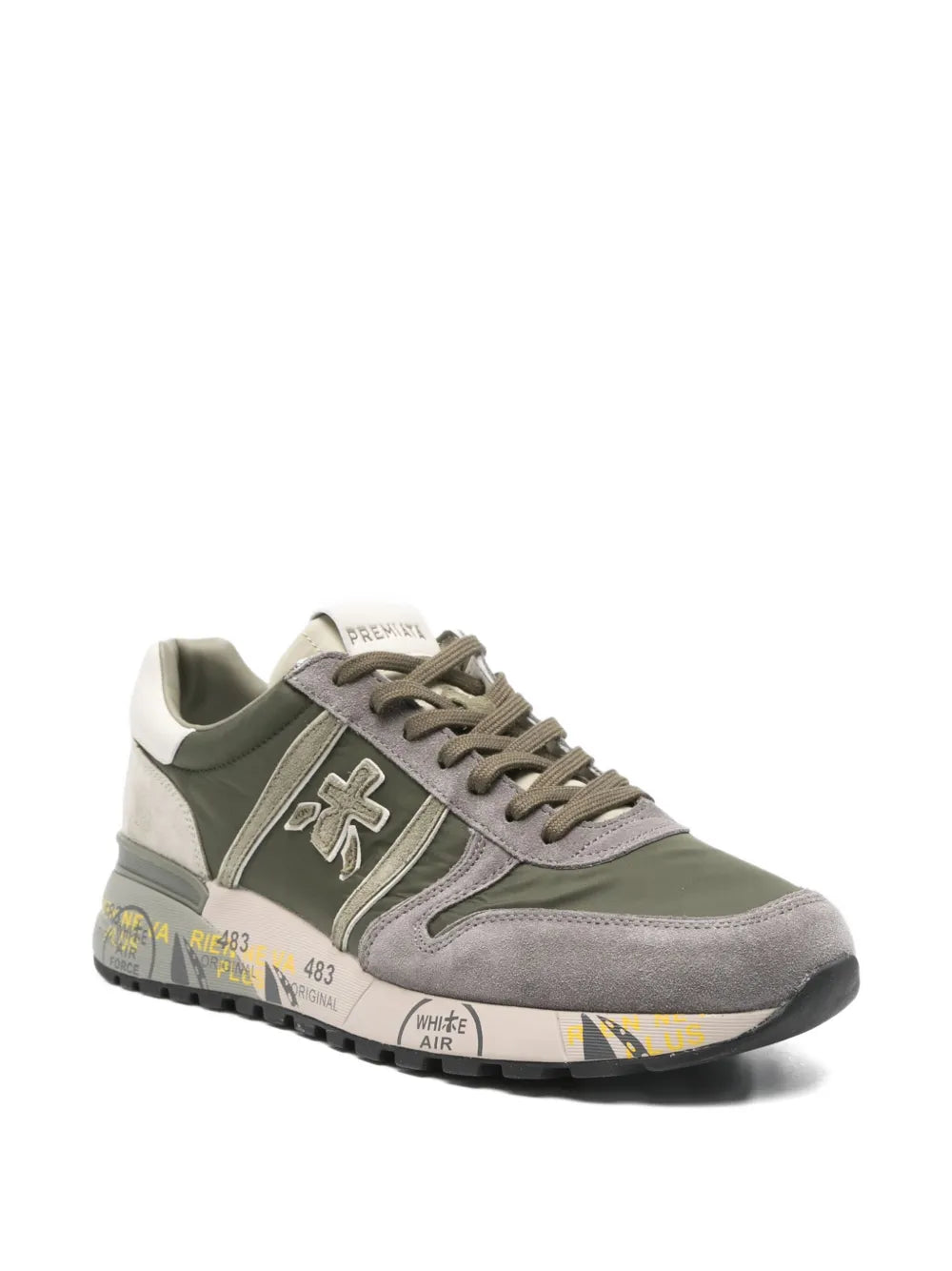Premiata Logo-Patch Sneakers