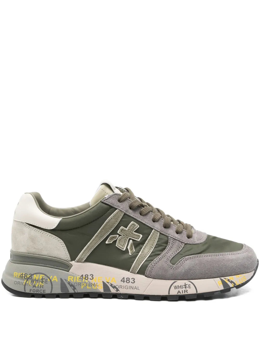 Premiata Logo-Patch Sneakers