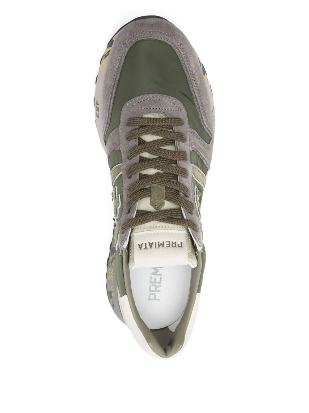 Premiata Logo-Patch Sneakers